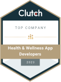 Clutch recognizes SEVEN as the Top Health & Wellness App Development Company in 2023